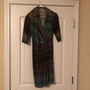 Robbie Bee wrapped dress new without tag